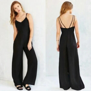 Ecote | Adjustable Strap Pantsuit with Back Zipper | Sz 4